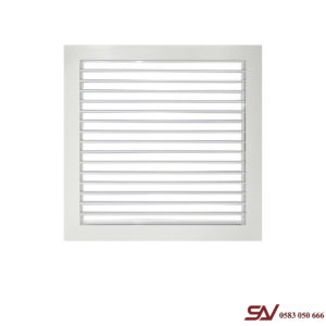 Cửa gió nan bầu dục 1 lớp